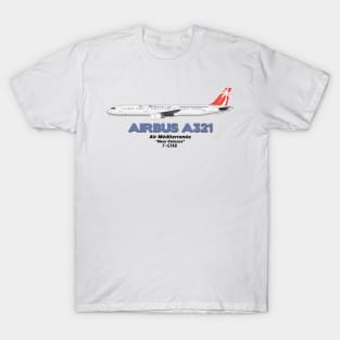 Airbus A321 - Air Méditerranée "New Colours" T-Shirt